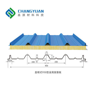 品質  interior Wall Insulation Sandwich Panels Soundproof  Pu Sandwich Panel 工場