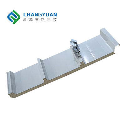 品質  PU Rock Wool Photovoltaic Roof Panel Polyurethane Foam Light Weight 工場