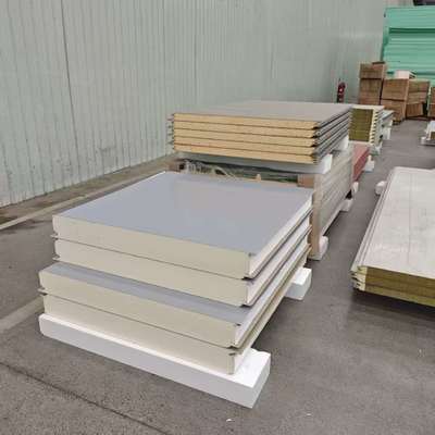 品質  PU Sandwich Panel with Airtightness/Watertightness, Thermal Insulation, and High Strength for Durable Construction 工場