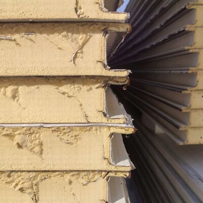 品質  Smart White Mushroom Cultivation Container/Smart Shelter with auto setted/PU sandwich panels 工場