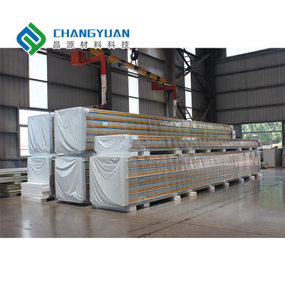 Shandongchangyuan PUサンドイッチ壁パネルの防音のさまざまな色