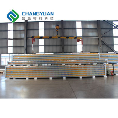 Shandongchangyuan PUサンドイッチ壁パネルの防音のさまざまな色