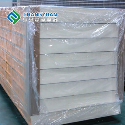 Customizable PU and PIR Sandwich Panel for Cold Rooms with Moisture Resistance, Sound Insulation, and Airtightness/Watertightness