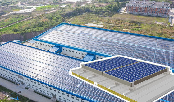 カスタマイズ可能な太陽光発電の屋根パネル 防火でお客様のニーズに合わせた
