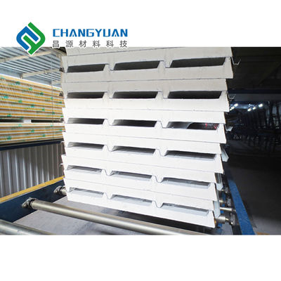 PU / PIRサンドイッチ壁パネル 建物内の熱を維持するための完璧な解決策