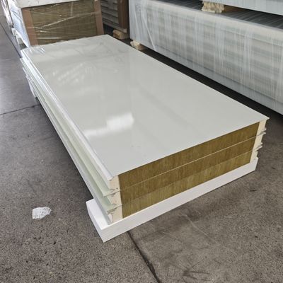 A-Class Fireproof PU Sandwich Panels 90mm Thermal Insulation