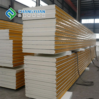 Customizable PU/PIR Sandwich Panels for Cold Room with Moisture Resistance and Sound Insulation