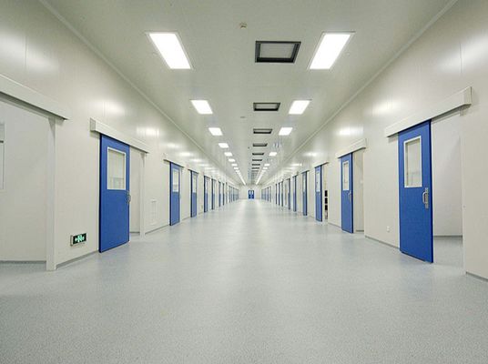 掃除室の壁隔壁のための滑らかな表面と細かい構造の,塵に耐える抗静的EPS板のクリーンルームパネル