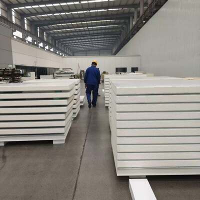 高潔度環境のためのカスタマイズ可能な厚さを持つ防火および防水クリーンルームサンドイッチパネル